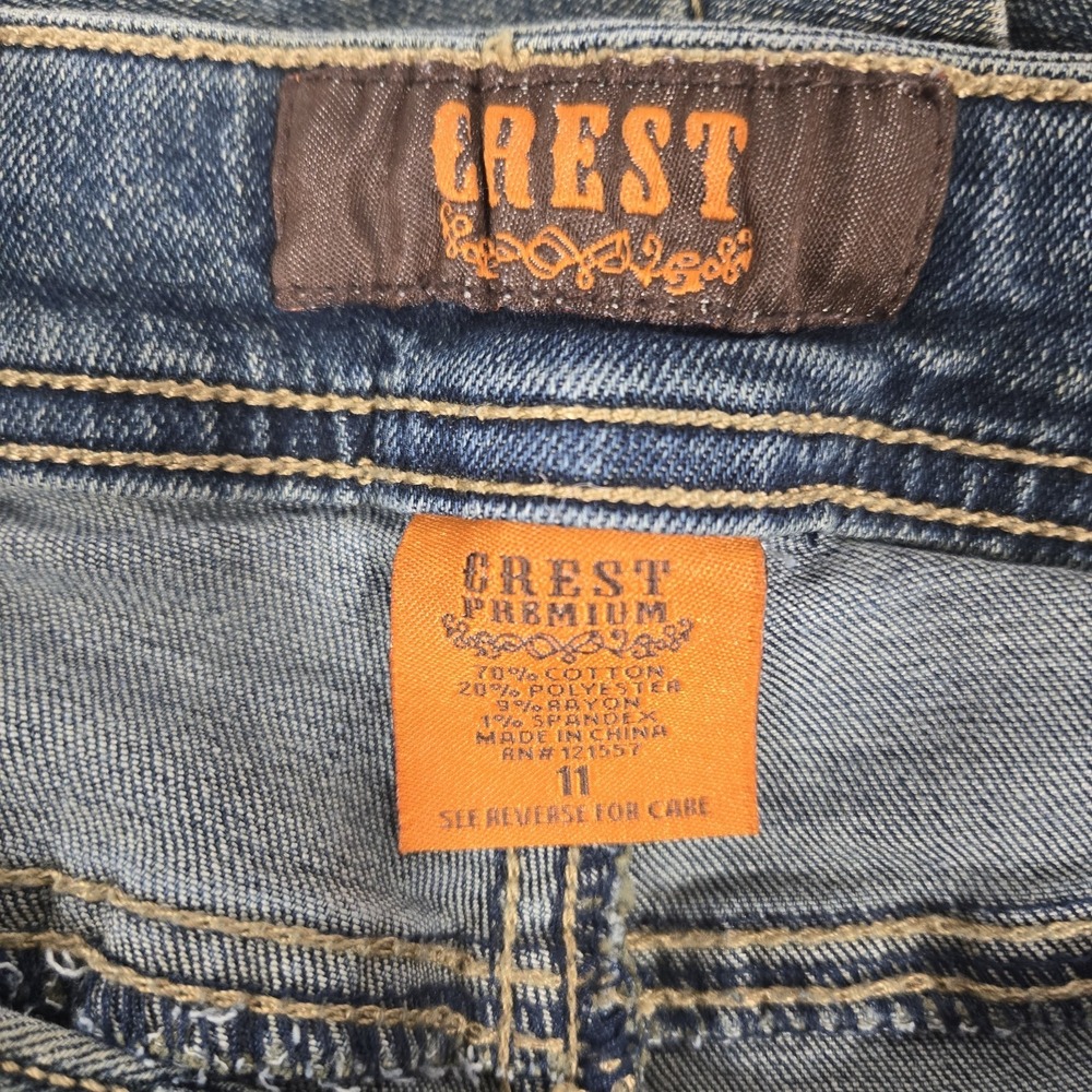 Crest Vintage Y2K Low-Rise Jeans 2nd Pair (we have two) | Women's Size 11 - Picture 3 of 11